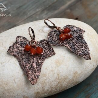 Floral Dream Catcher Earrings for Nature Lovers