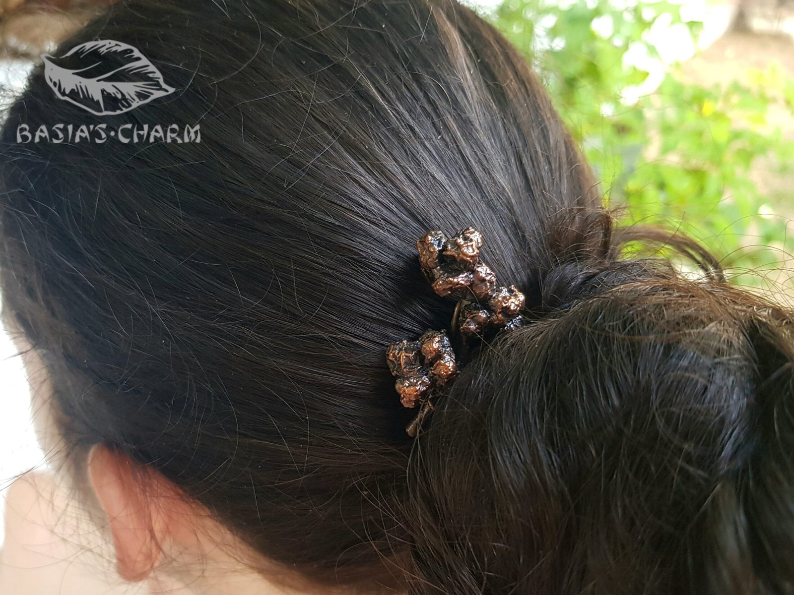 Hair fork berries of a climbing plant