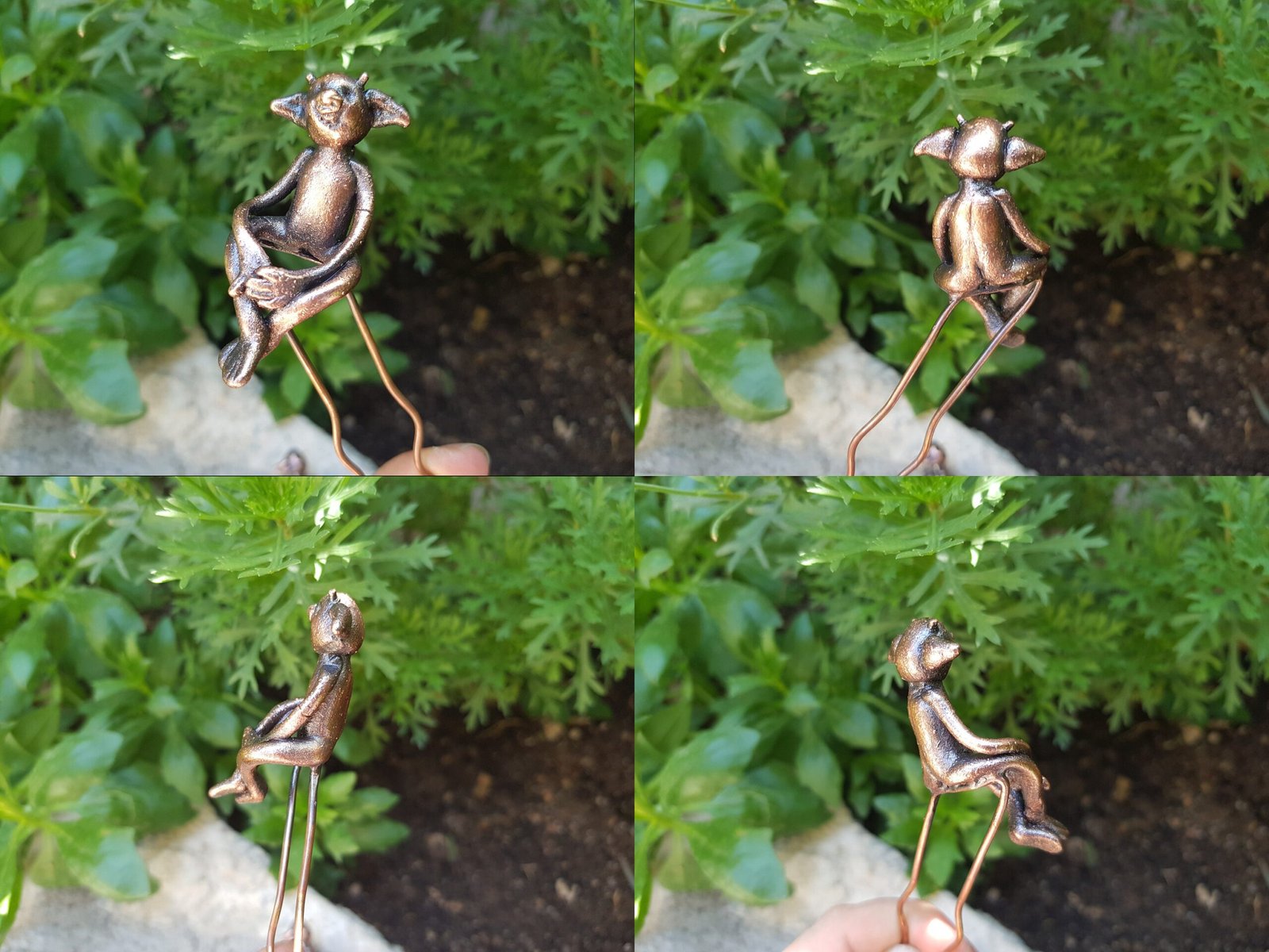 Hair forks Angel and Imp. Paired decoration for hair - Image 5