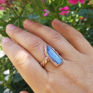 Blue Kyanite Ring