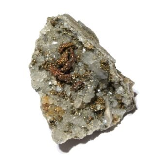 Chalcopyrite with Quartz
