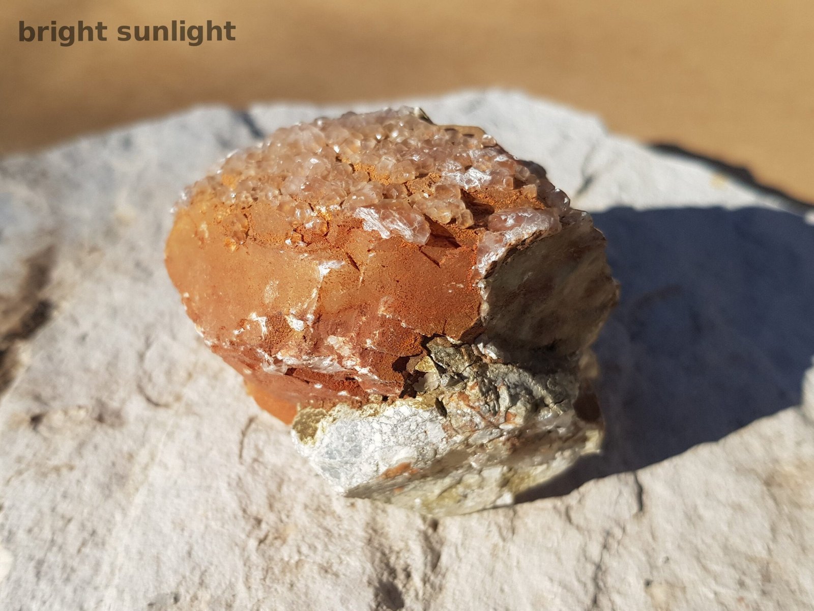 Calcite crystals on the big calcite crystal - Image 8