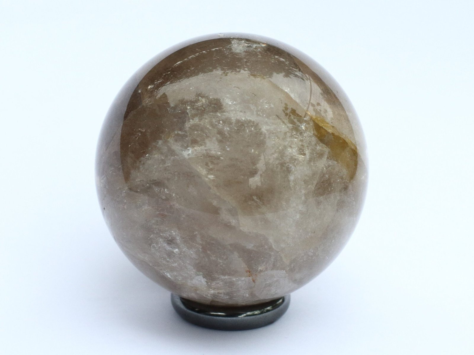 Smoky quartz with goethite - Image 9