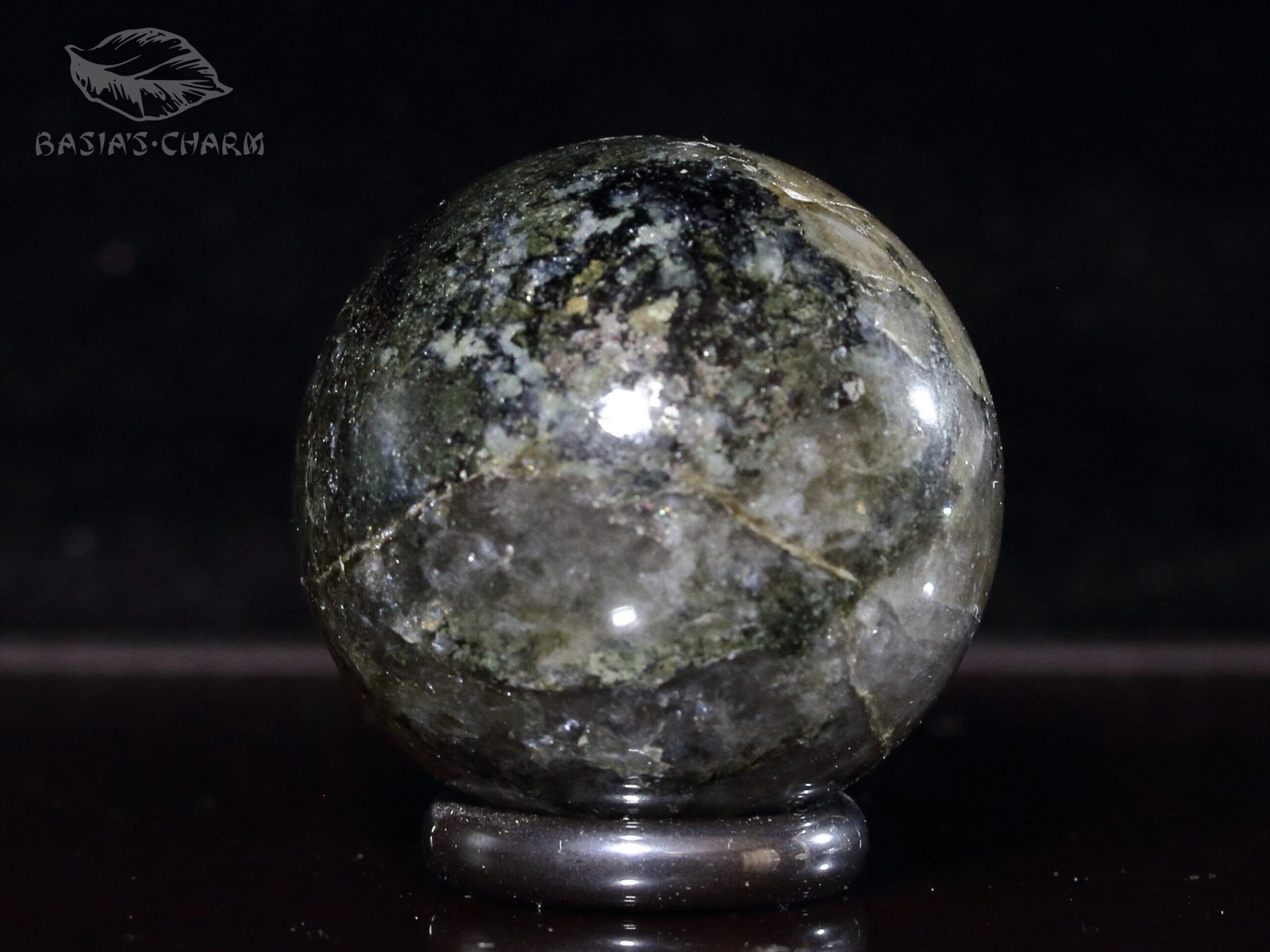 Meionite scapolite with pyrite - Image 4